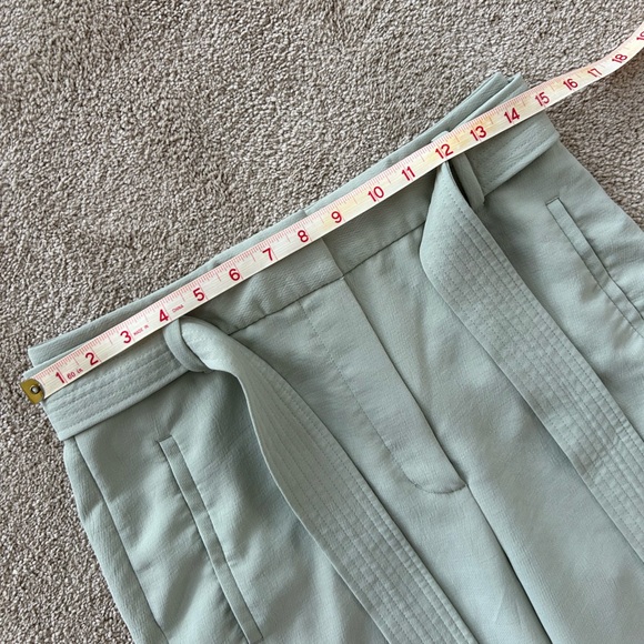 Aritzia Sage Green Trousers - Picture 3 of 4